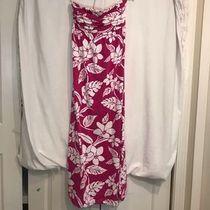 Tommy Bahama Strapless Floral Dress